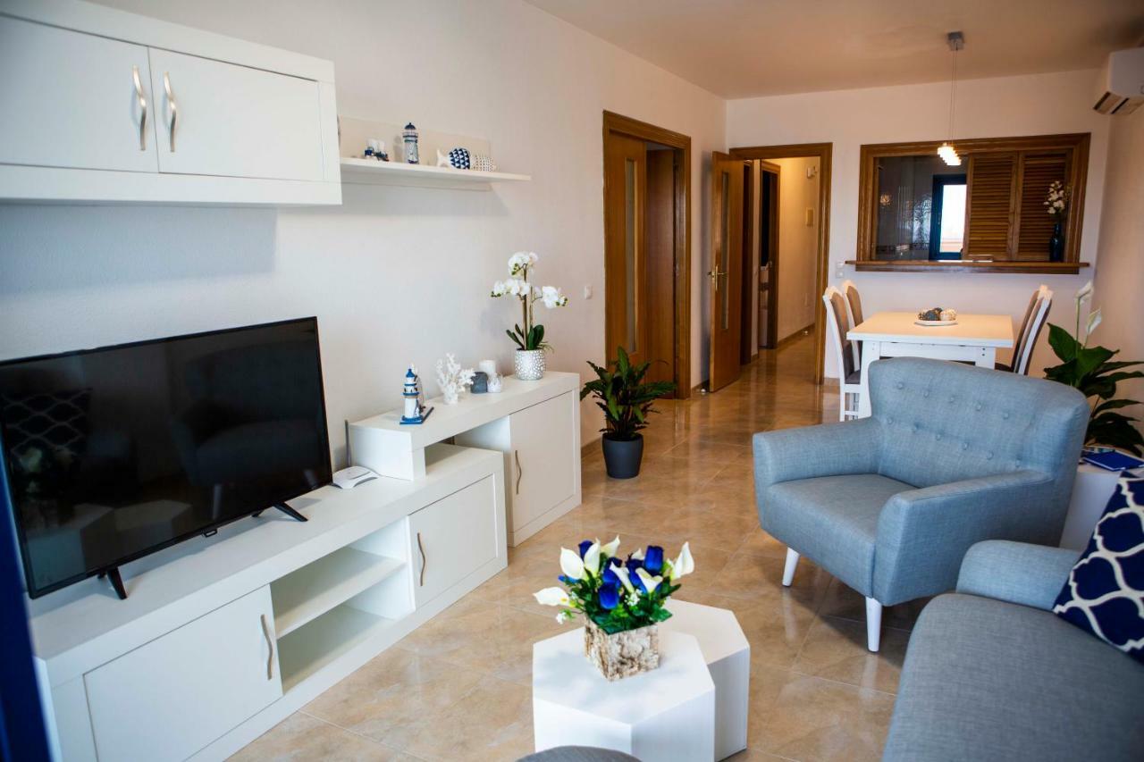 Apartment Las Sirenas, Wifi 100 Mb, Sea View Roquetas de Mar Luaran gambar